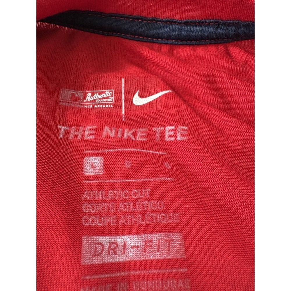 Nike Authentic tee shirt size L boston red sox short sleeve pullover - Picture 6 of 6